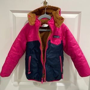 Girls reversible Patagonia winter jacket